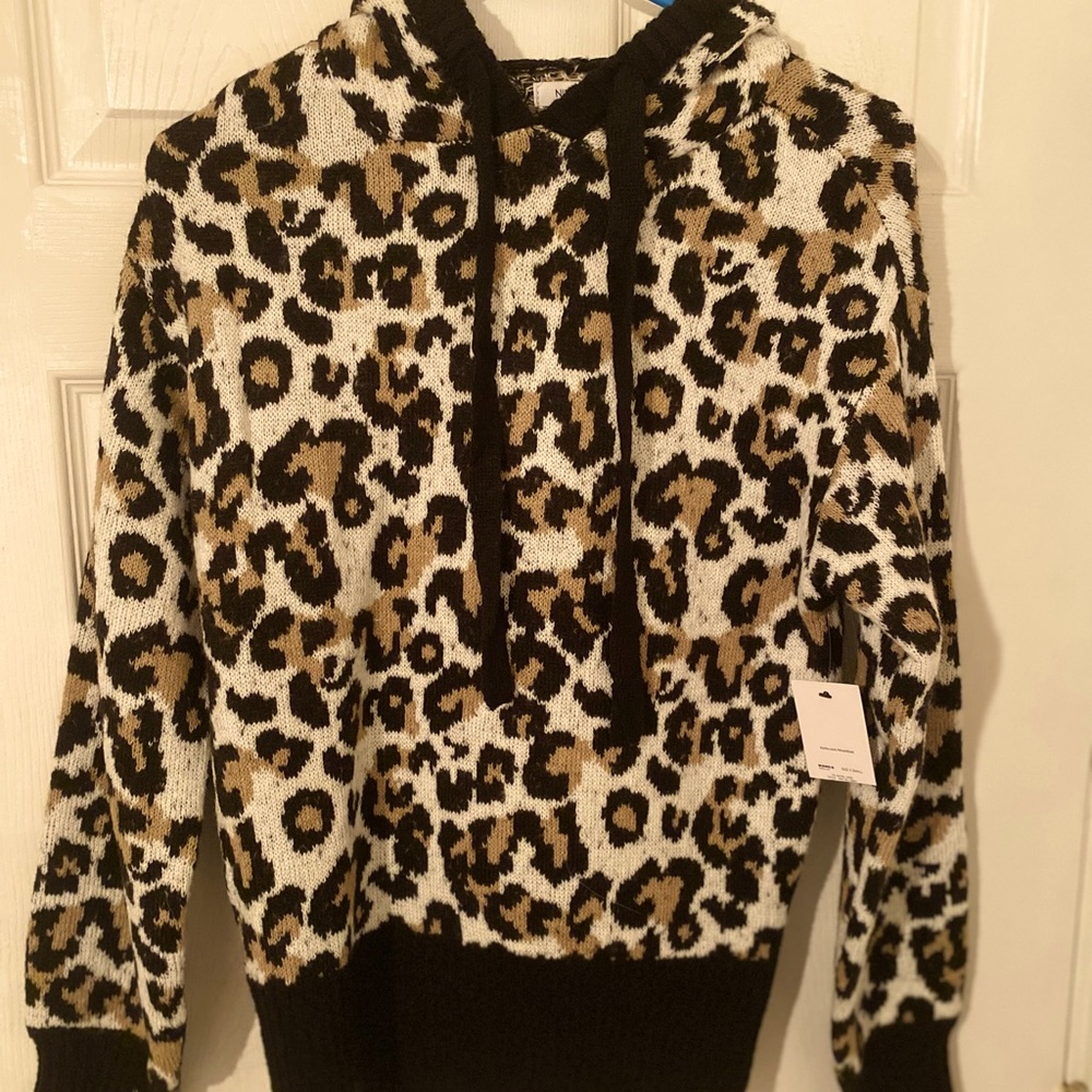Leopard Print Sweater
